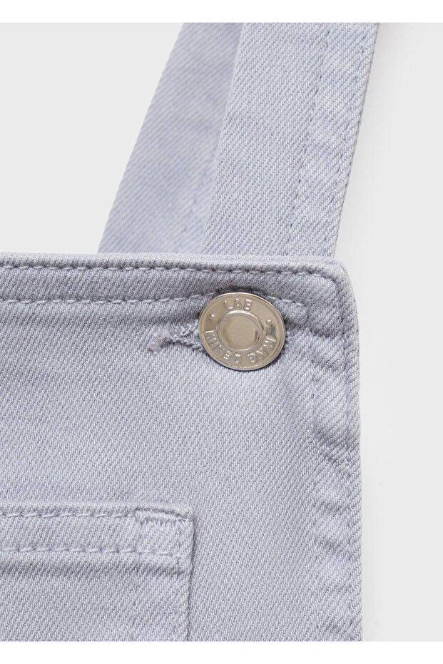 Uzun denim tulum - 4