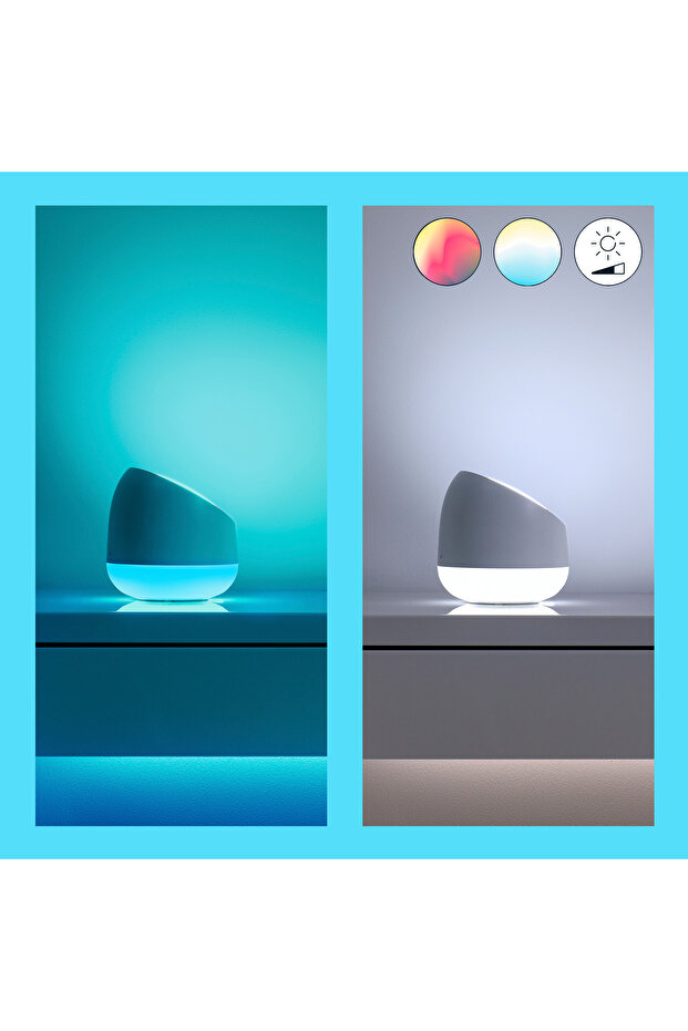 Squire Renkli Ambiyans Akıllı Masa Lambası - 6