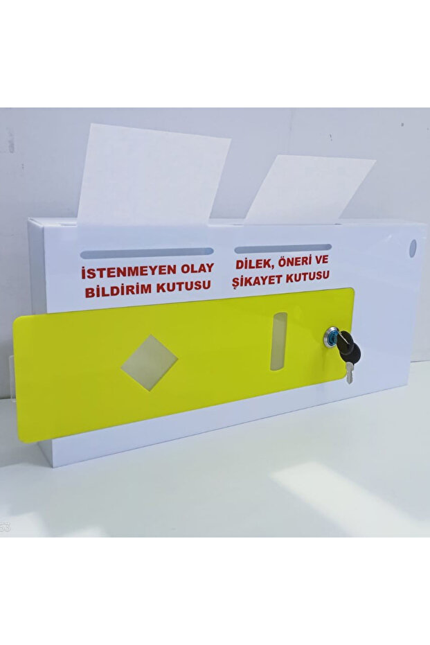 Rectangular Idea Suggestion Wish Box - 1