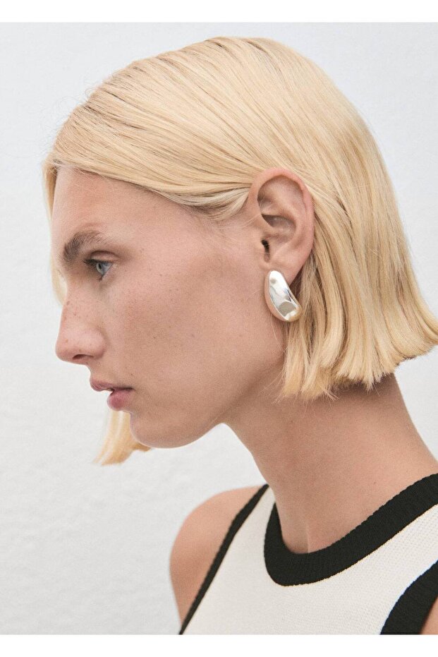 Kontrast şeritli triko bluz - 6