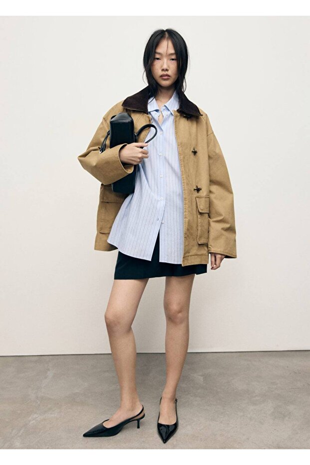 Pamuklu pilili gömlek - 2