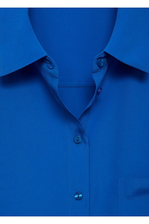 Kısa kollu cepli gömlek - 6