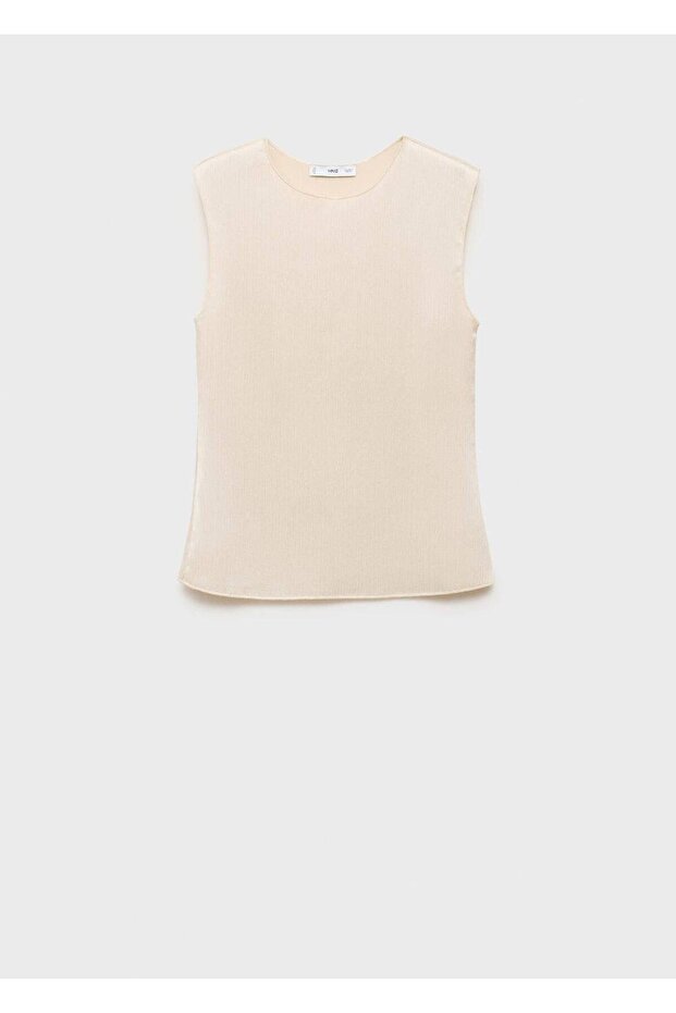 Pileli triko üst - 3