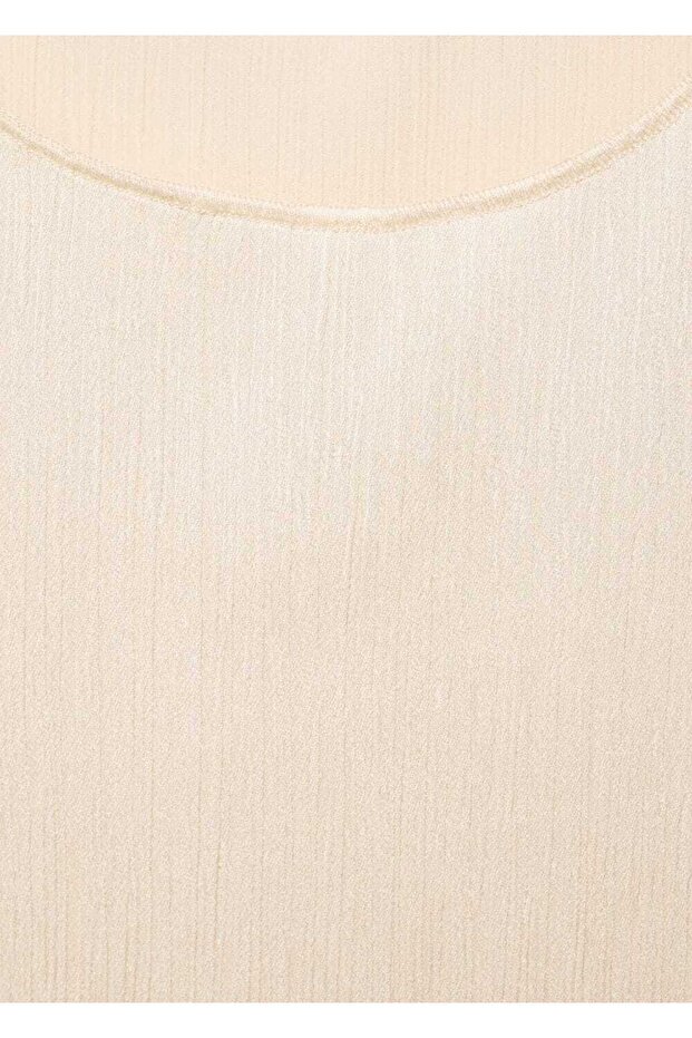 Pileli triko üst - 5