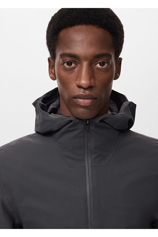 Su itici kapüşonlu ceket - 8