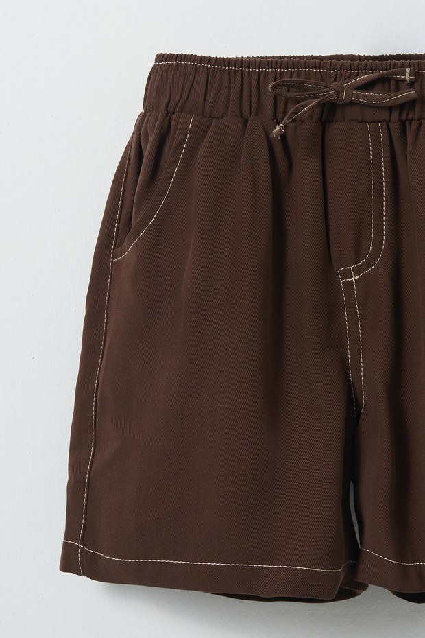 Leo Gömlek Şort Takım - 5