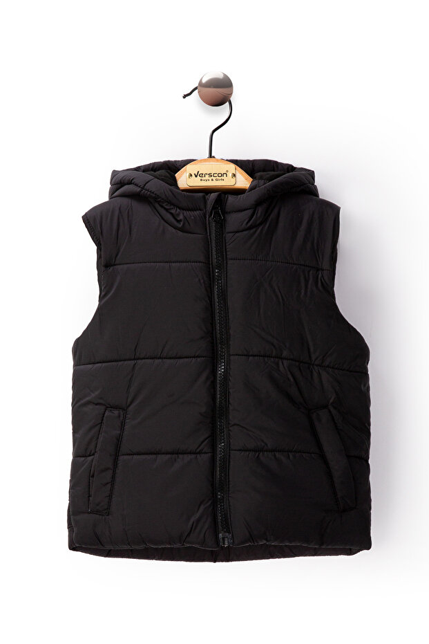 Kapüşonlu Yelek 2 - 11 Yaş - 1