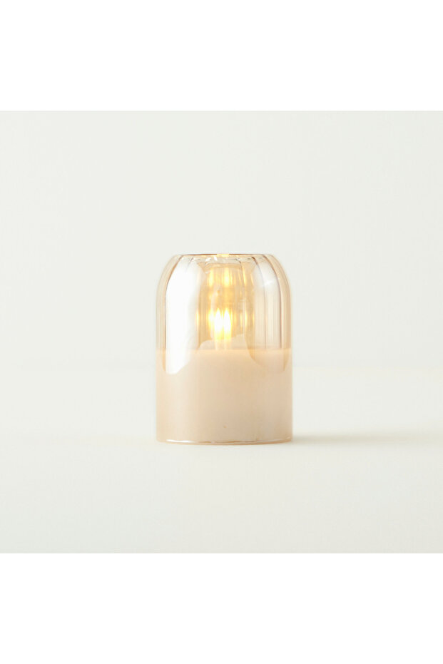 Alessia Led Candle Amber (10 cm)