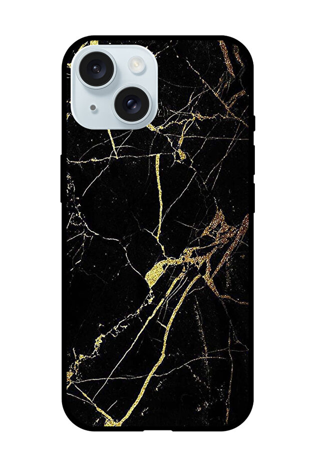 Protective Case Anti Scratch Shock Proof Bumper Cover For iPhone 15 Marble Texture