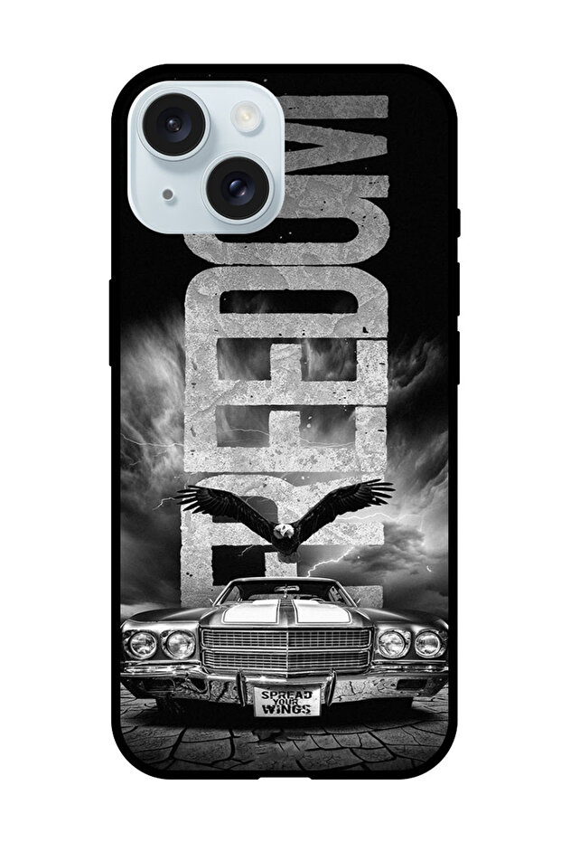 Protective Case Anti Scratch Shock Proof Bumper Cover For iPhone 15 Plus Freedom