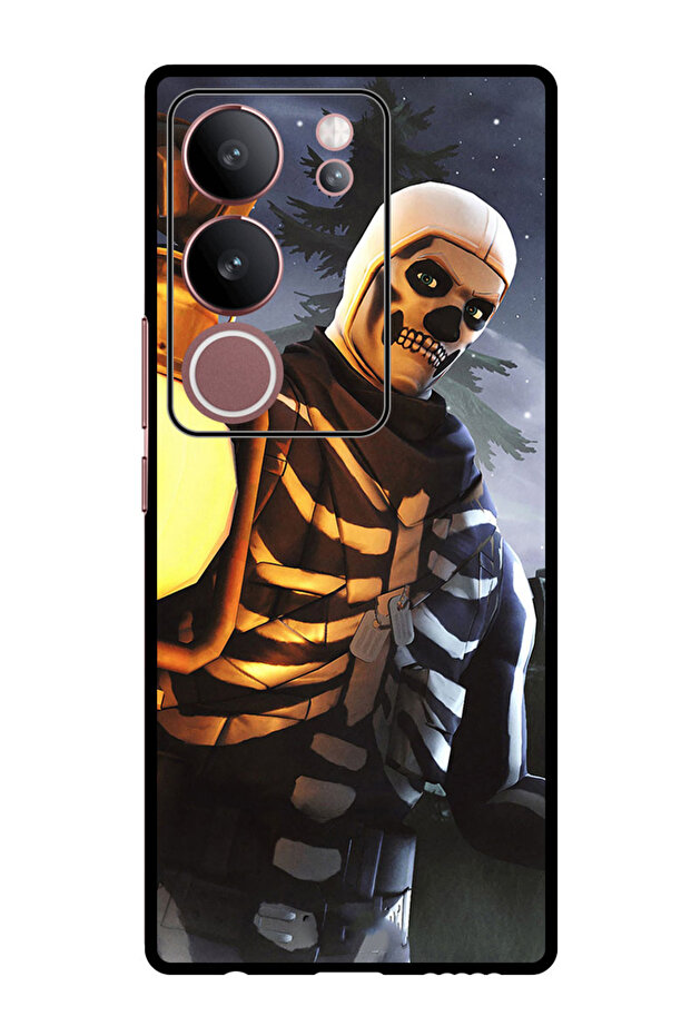 Protective Case Anti Scratch Shock Proof Bumper Cover For Vivo V29 - V29 Pro Marshmello Fortnite
