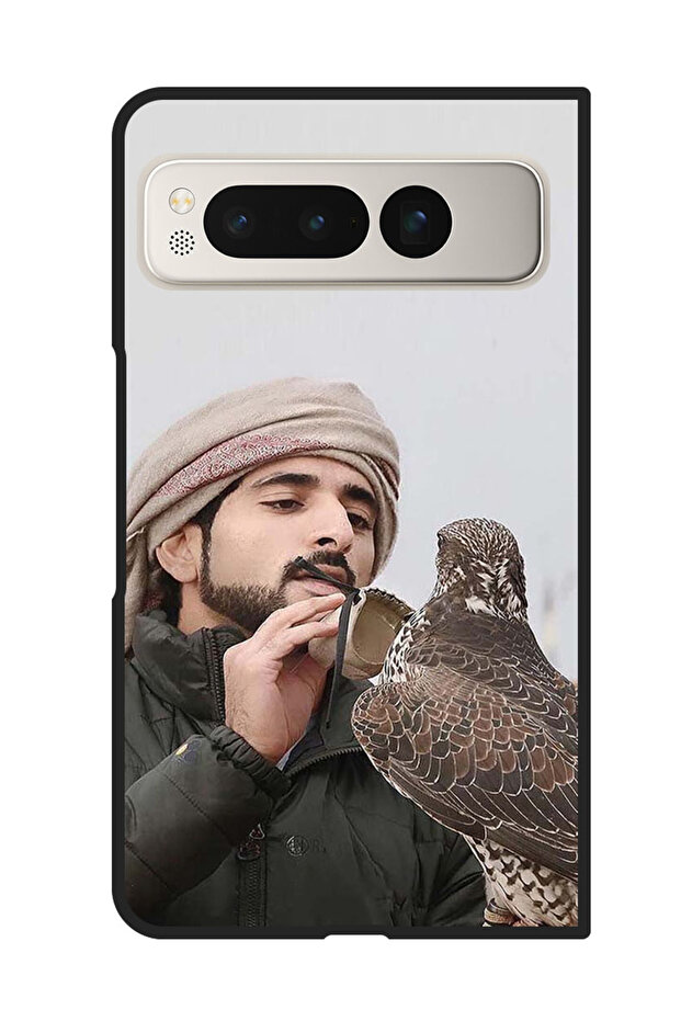 جراب حماية لجهاز جوجل بيكسل فولد - الشيخ حمدان لوفينغ إيجل - 1