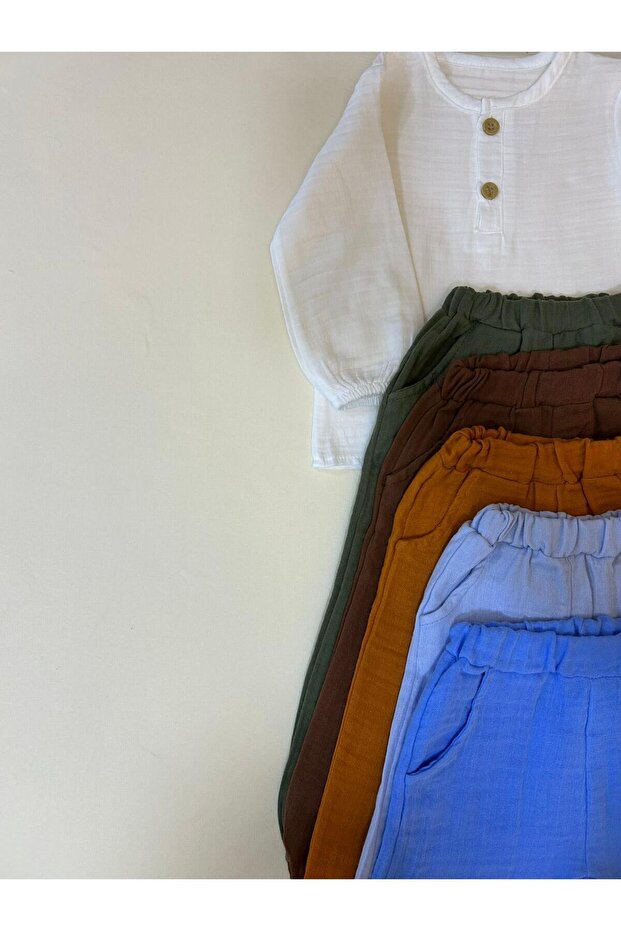 Muslin Basic Double Set 6-9-12-18 Months - 8