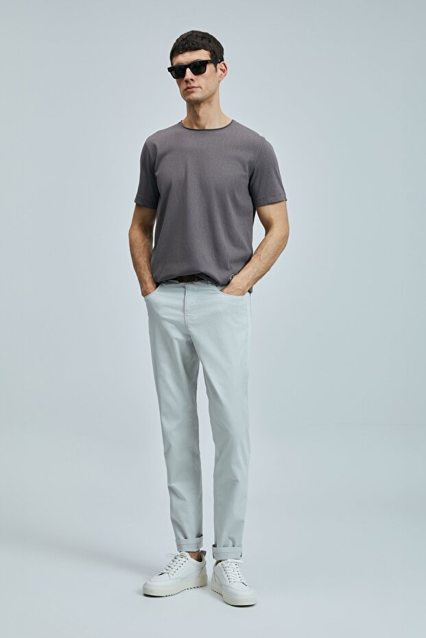 111020259 Junya Tricou de bază pentru bărbați Tricou pentru bărbați MINK - 6