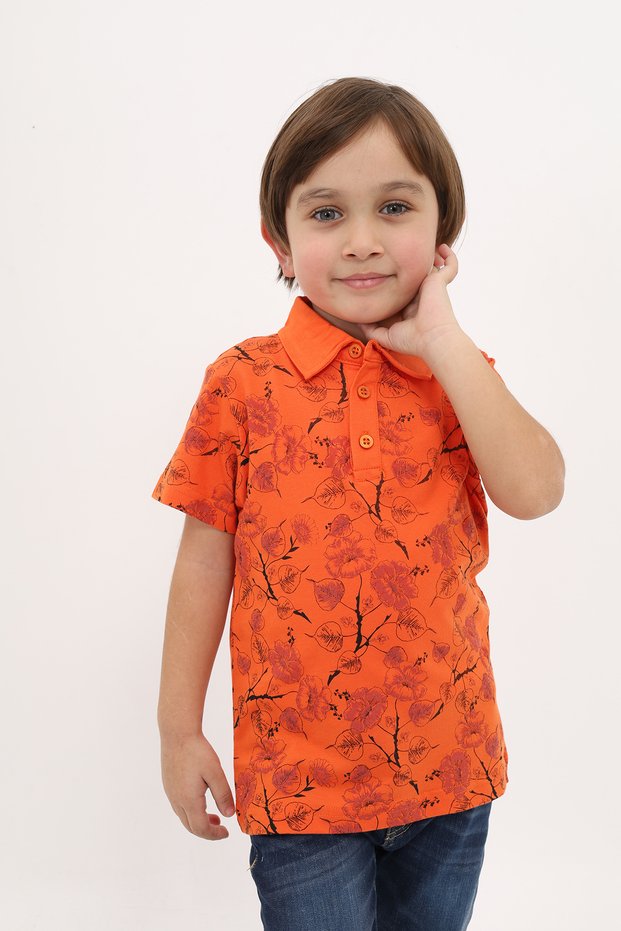 Patterned Boys' T-Shirt