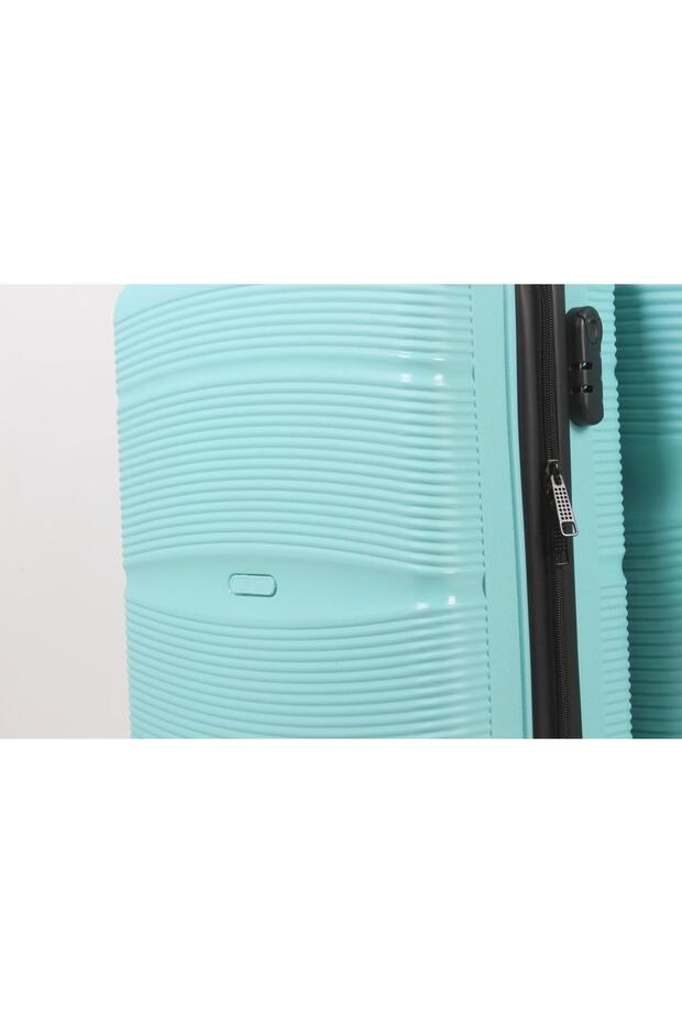 PP ÇİZGİLİ BAVUL 3'LÜ SET - 4