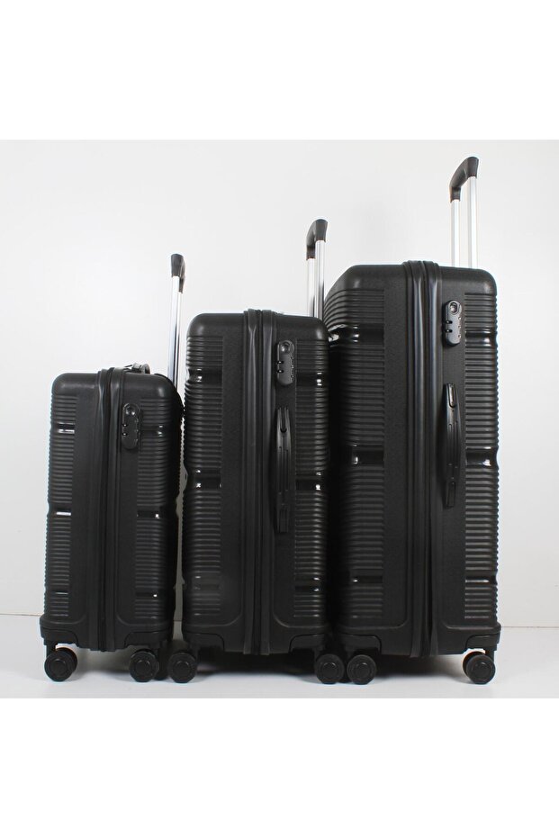 ÇİZGİLİ BAVUL 3'LÜ SET PP - 6