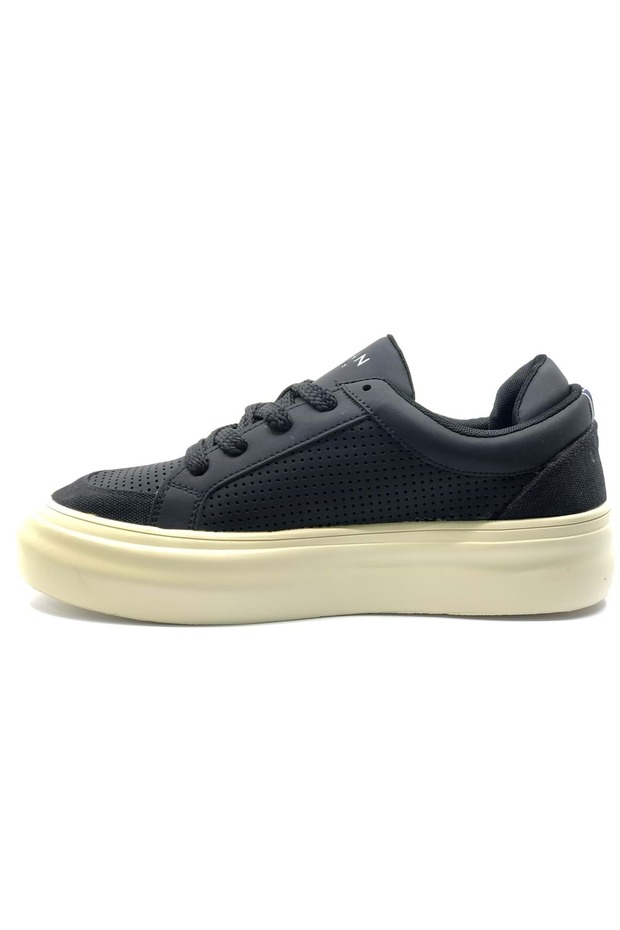111230259 Allan Sneaker Erkek Deri Ayakkabı SİYAH - 5
