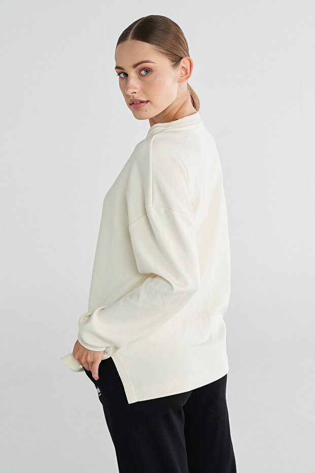 MELTON SWEATSHIRT - 2