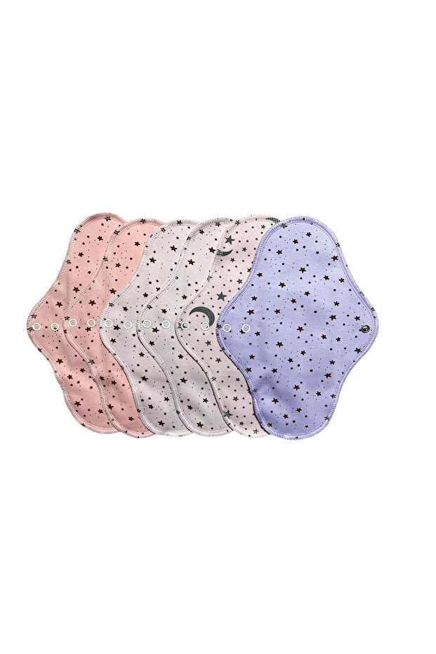 Bamboo Washable Natural Women's Pad 6 Pack Normal