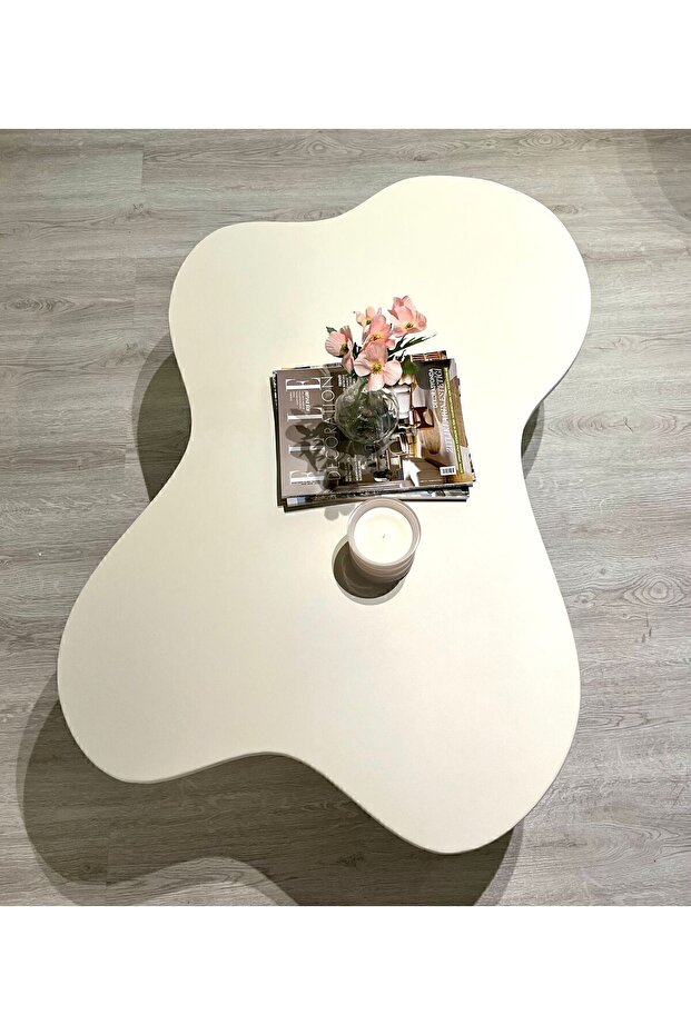 Bloom Orta Sehpa Krem - 6