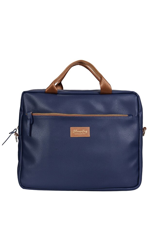 حقيبة كمبيوتر محمول / ماك بوك مقاس 15-16 بوصة من Pitonic Nature Navy