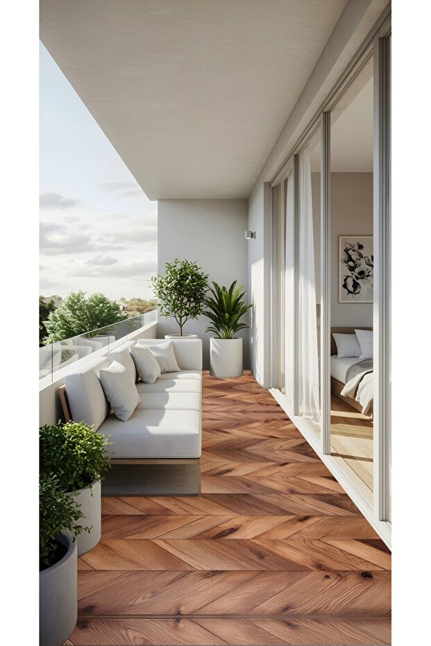 Code 99 Suya Dayanıklı Mutfak Banyo Zemin Mermer Mobilya Fayans Yapışkanlı Folyo Kaplama - 7