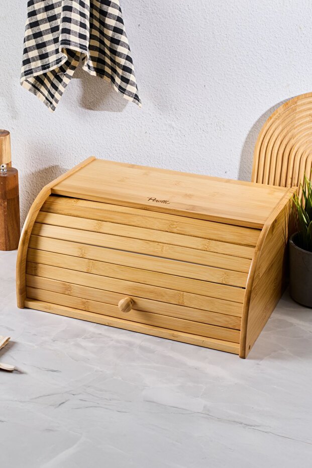 STD Grazia Bambu Demonte Ekmek Dolabı - 1