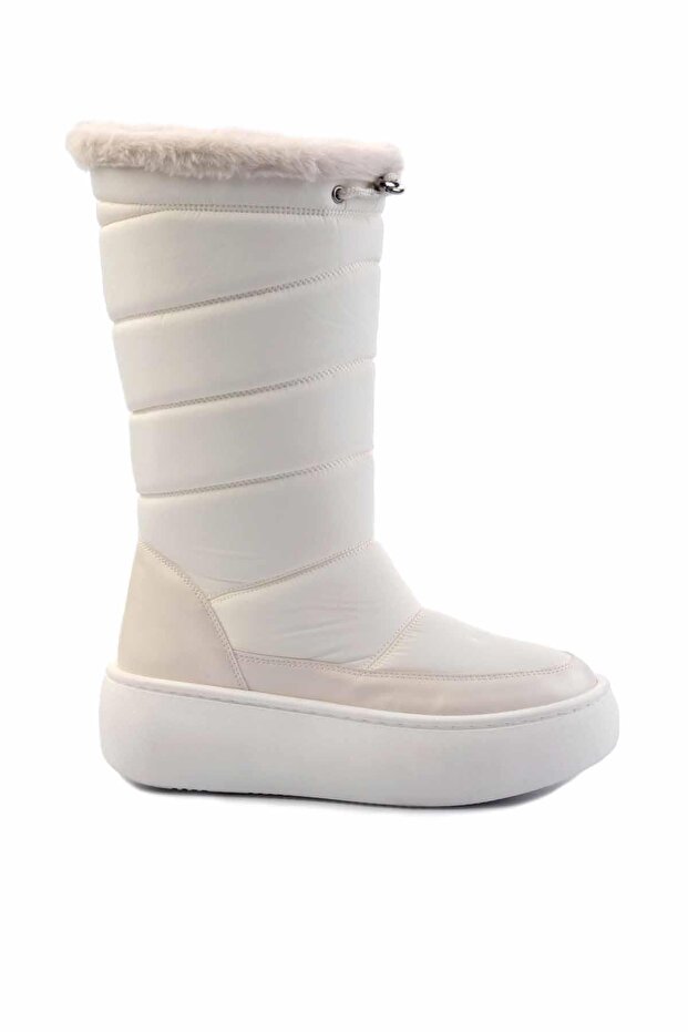 Mat Ekru Kadın Bot & Bootie K02102011667 - 1