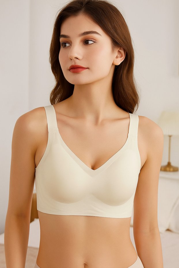 Lightweight Seamless No Ever Feeling Laser Cut No Trace Daily Yoga Sports Da Aesthetic Elegant Bra