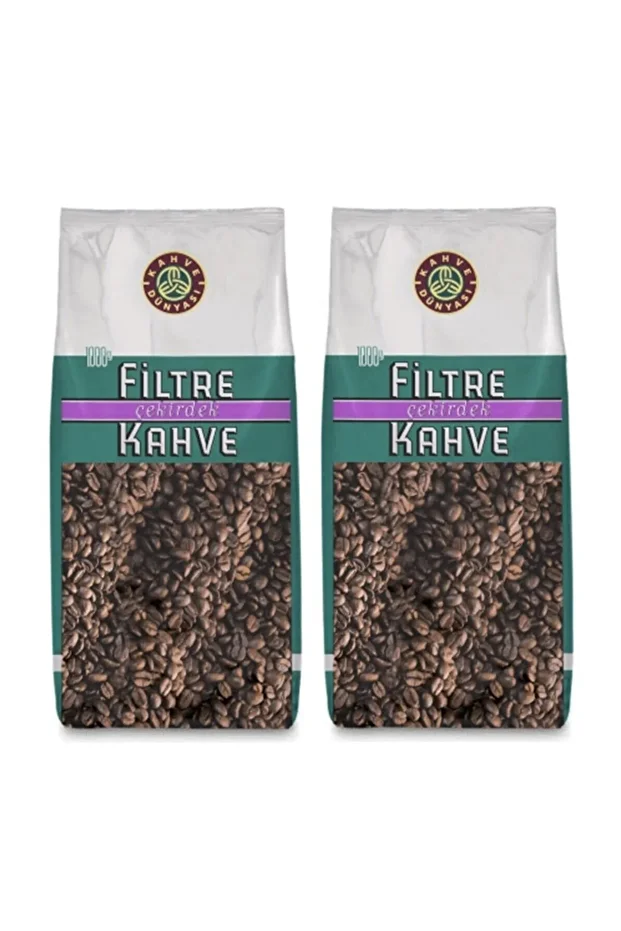 Kahve Dünyası Filtre Çekirdek Kahve 1 kg x 2 Adet - 1