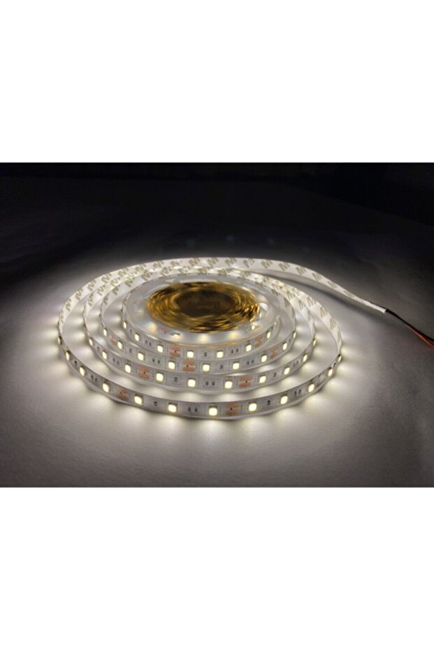 Mutfak Tezgah Üstü Için 1 Mt Gün Işığı Şerit Led + 12v Adaptör Tak Çalıştır Aç Kapa Anahtar 1 Metre - 7