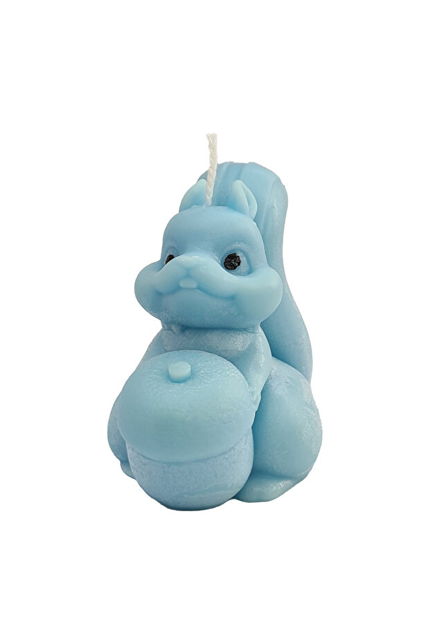 Decorative candle - squirrel - 1