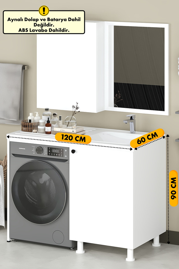 DUNE LAVABOLU BANYO DOLABI - 1