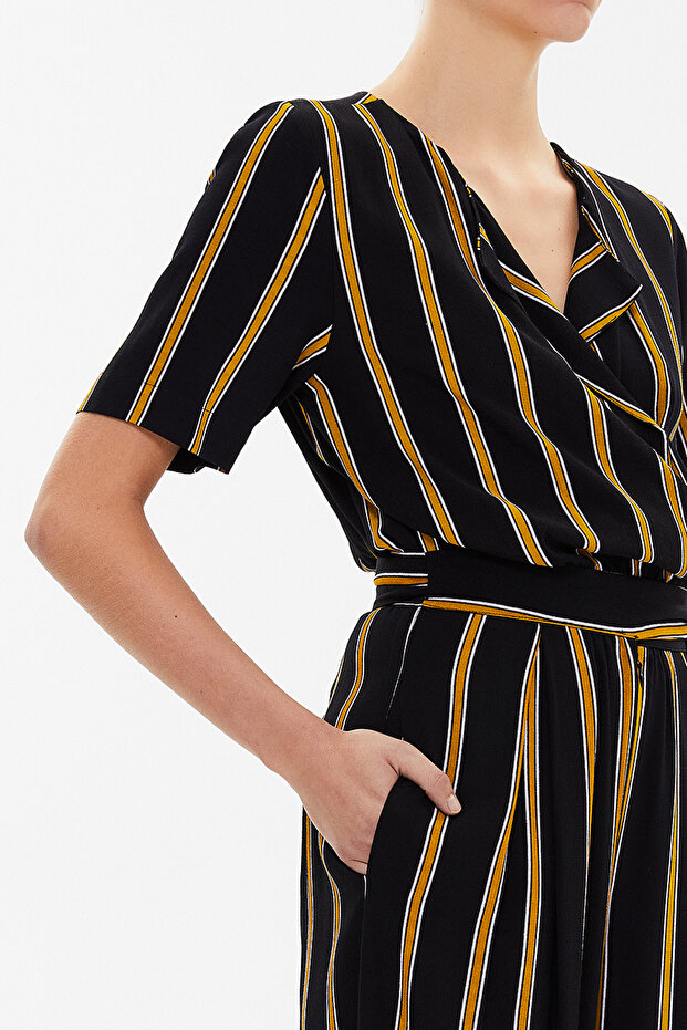 Siyah Anvelop kapamalı tulum 10079 - 3