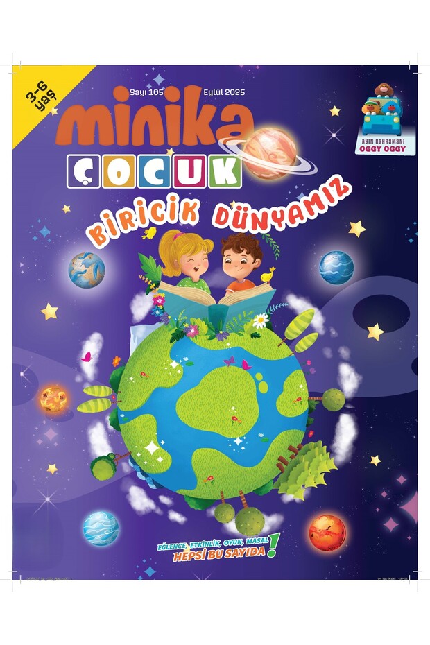 MİNİKA ÇOCUK EYLÜL 2025 TEK SAYI - 1