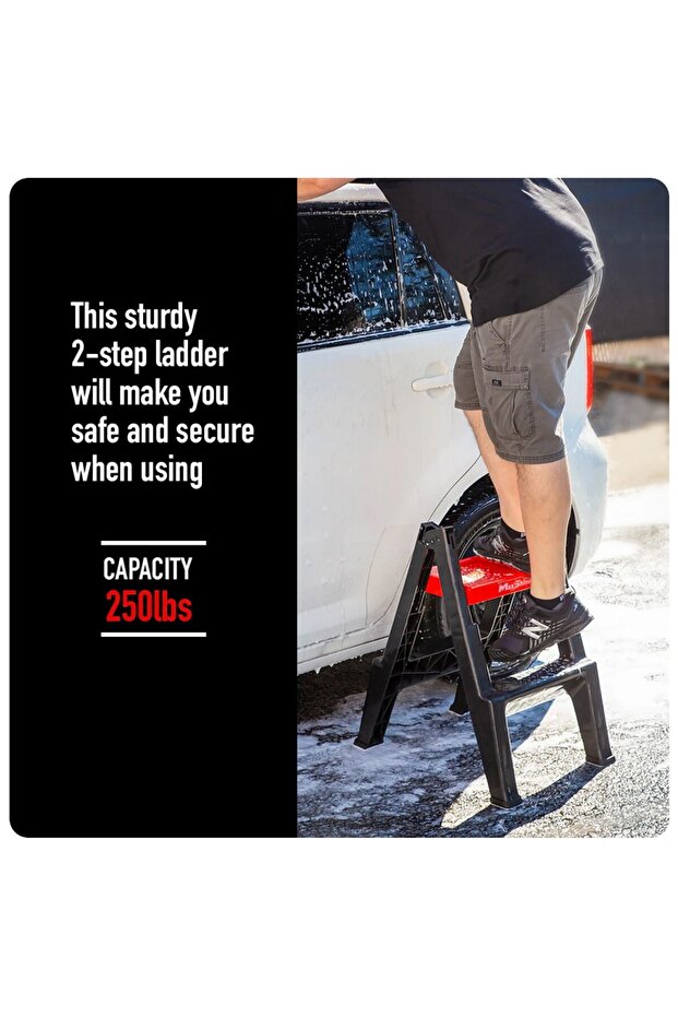 Maxshine Folding Step Stool Katlanır Basamaklı Tabure - 5