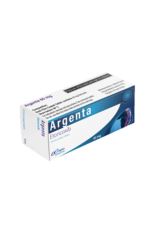 الأرجنتين 60 مجم 28 قرص ARGENTA 60MG 28TAB