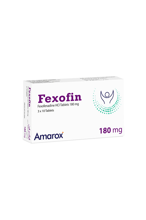 فيكسوفين 180 مج 30 قرص FEXOFIN 180MG 30TAB