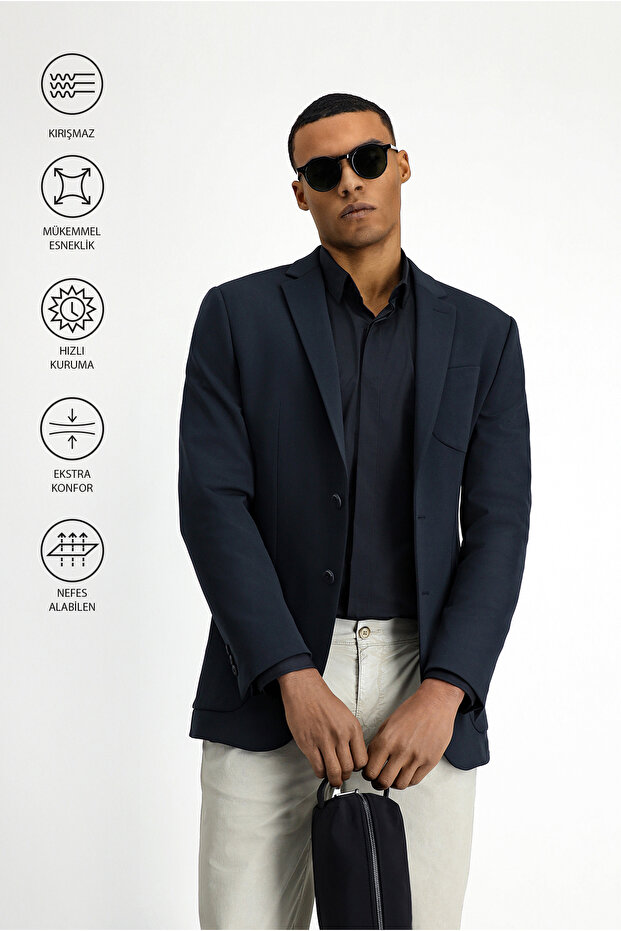 Techno-Line Plain Classic Jacket - 1