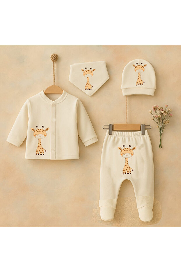 Baby Hospital Discharge Set Giraffe