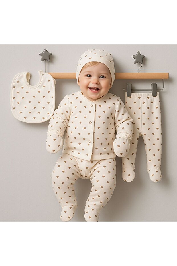 Heart Baby Set Newborn Set Gift Set