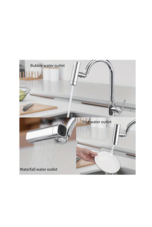 Three-Function Faucet Diverter - 4
