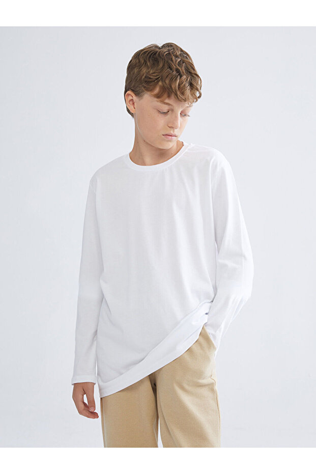 Chlapčenské tričko Crew Neck Basic (W5) - 3