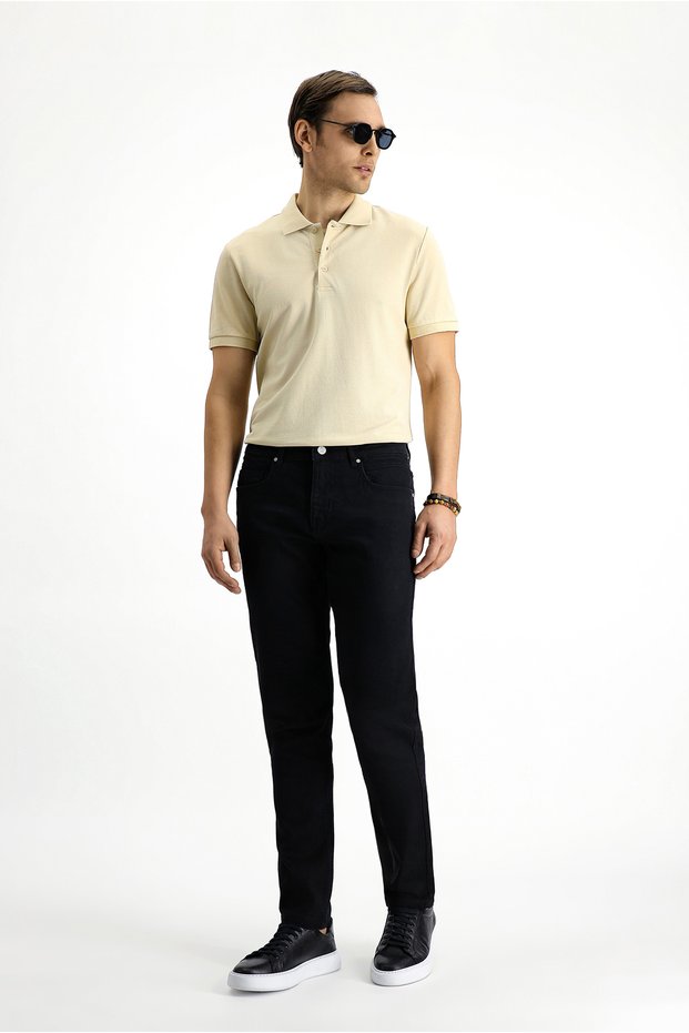 Slim Fit Slim Fit Lycra Denim Trousers