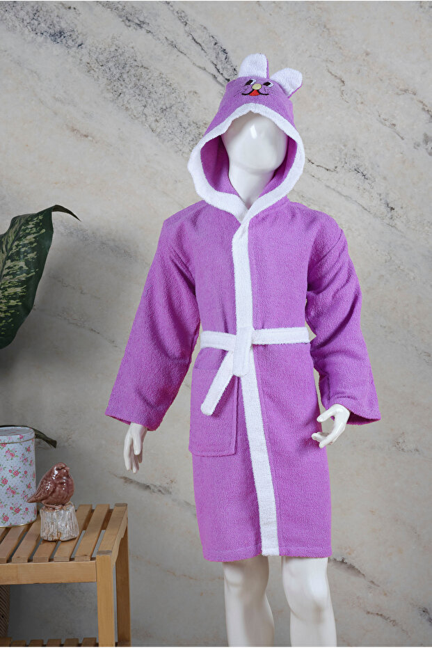 Çocuk Mor Bornoz - 2