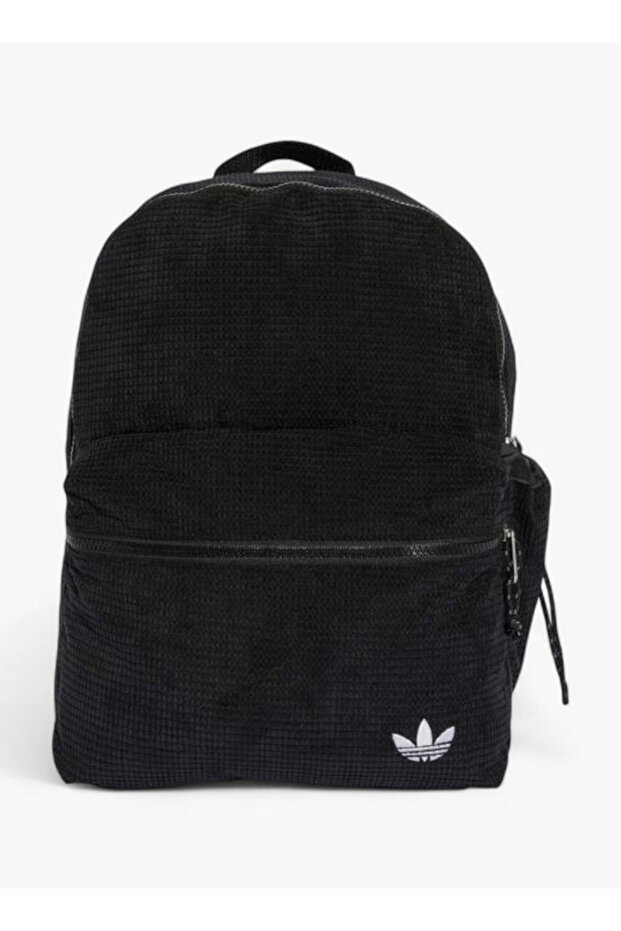 Textured Backpack with Adjustable Straps and Zip Closure - 42x13x30 cms - 1