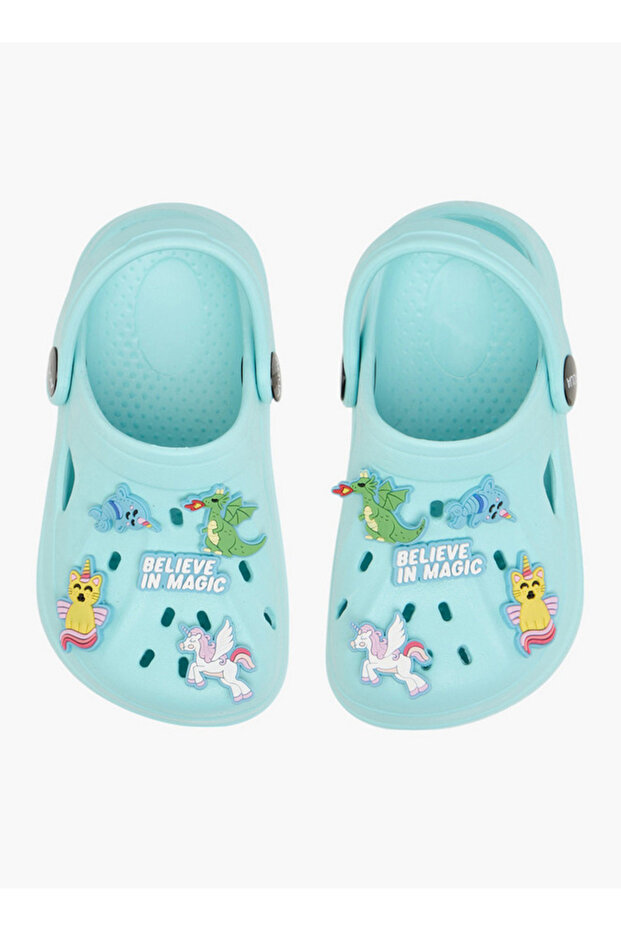 Jibbitz Charm Accent Clogs with Backstrap - 1