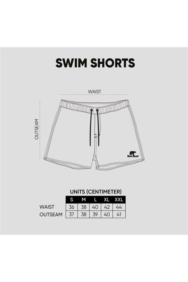 21.01.09.001-c25 Backroll Erkek Deniz Şortu - 7