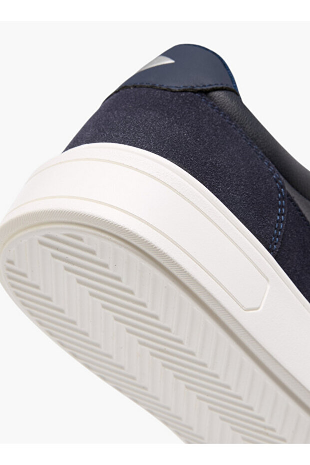 Men's Solid Lace-Up Sneakers - 5